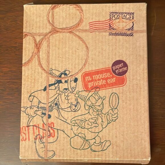 Disney m. Mouse private ear frame official Disneyana 2002 mystery at Epcot NiB - Picture 11 of 11